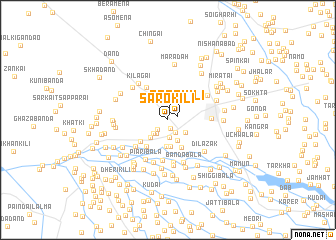 map of Saro Kili
