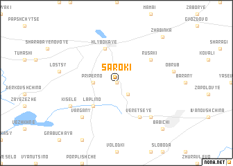 map of Saroki