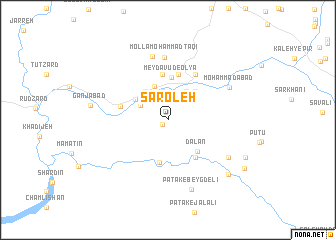 map of Saroleh