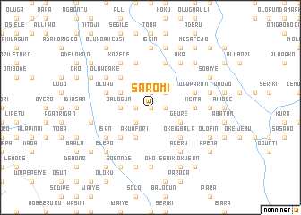 map of Saromi