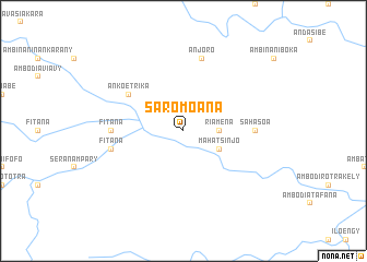 map of Saromoana