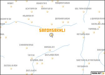 map of Sārom Sākhlī