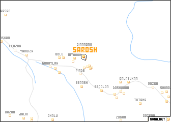 map of Sārōsh