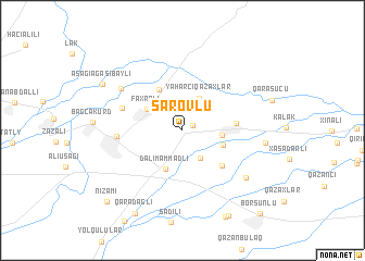 map of Sarovlu