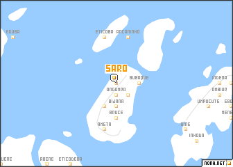 map of Saro