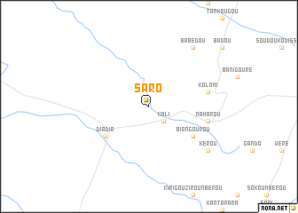 map of Saro