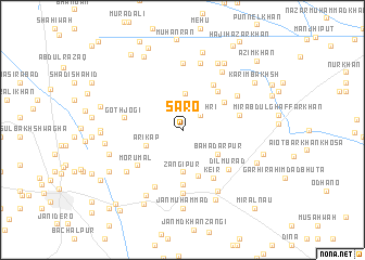 map of Sāro