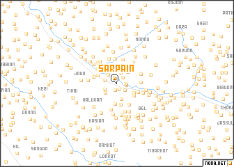 map of Sar Pain