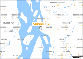 map of Sārpalisa