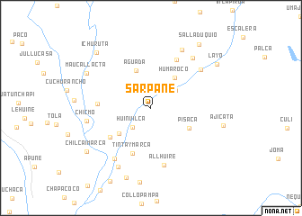 map of Sarpane