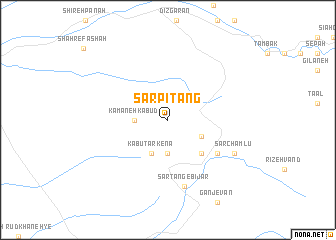 map of Sar Pītang