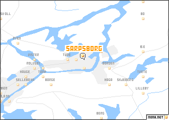 map of Sarpsborg