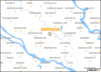 map of Sarpukur