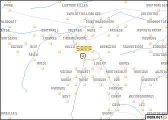 map of Sarp