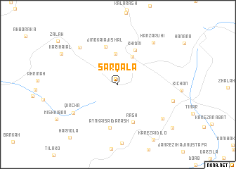 map of Sarqalā