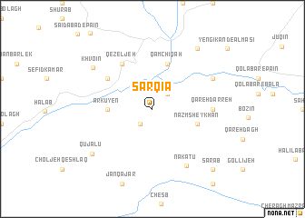 map of Sārqīā