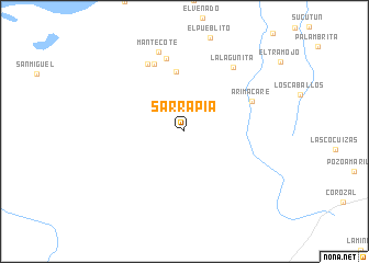 map of Sarrapia