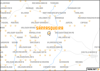 map of Sarrasqueira