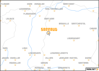 map of Sarraud