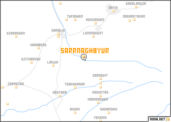 map of Sarrnaghbyur