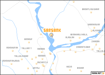 map of Sarsank