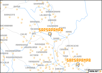 map of Sarsa Pampa