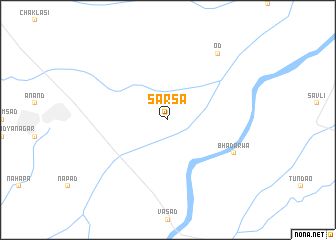 map of Sārsa