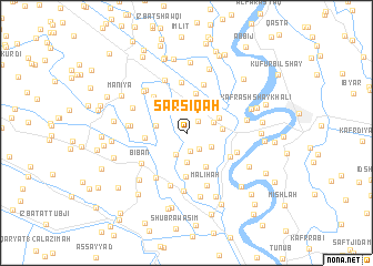 map of Sarsīqah