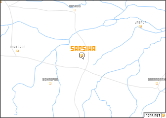 map of Sarsīwa