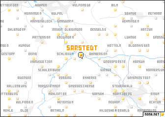 map of Sarstedt