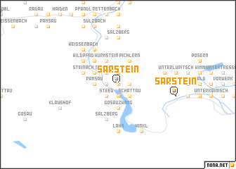 map of Sarstein