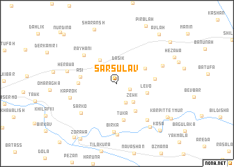 map of Sarsūlāv