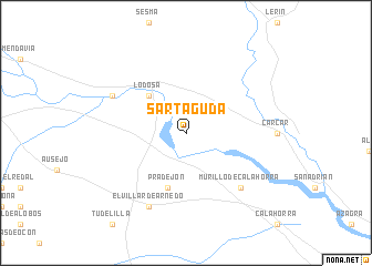 map of Sartaguda