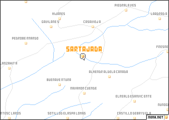 map of Sartajada