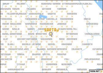 map of Sartāj