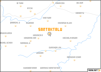 map of Sar Taktalū