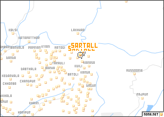 map of Sartāll