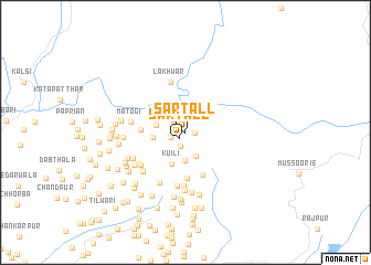 map of Sartāll