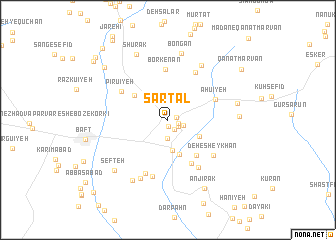 map of Sartal