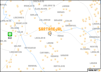 map of Sartanejal