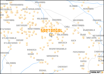 map of Sar Tangal