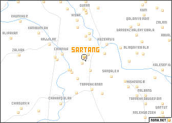 map of Sartang