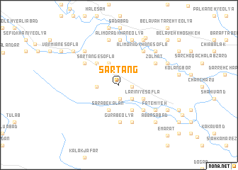 map of Sar Tang