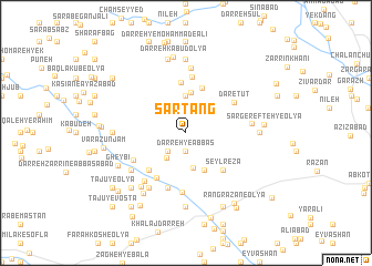 map of Sar Tang
