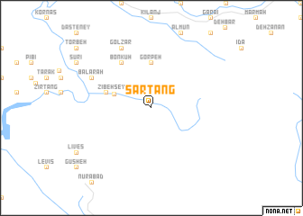 map of Sar Tang