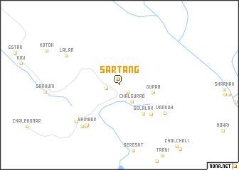 map of Sar Tang