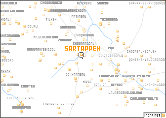 map of Sartappeh