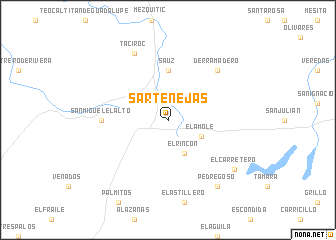 map of Sartenejas