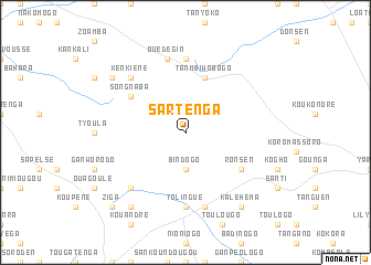 map of Sartenga