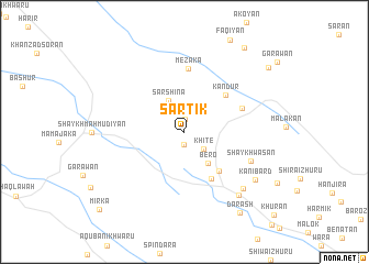 map of Sartik